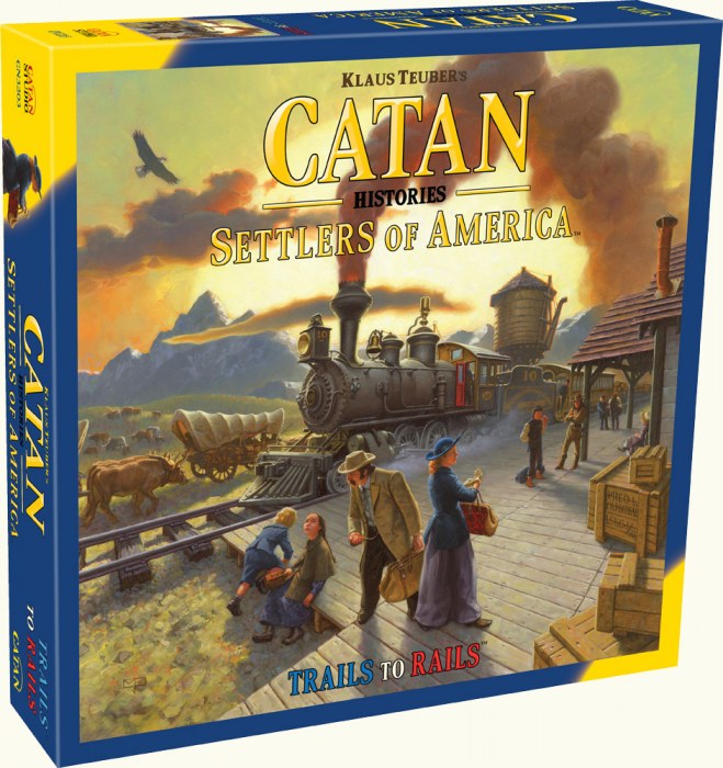 Catan Histories - Settlers of America - Trails to Rails