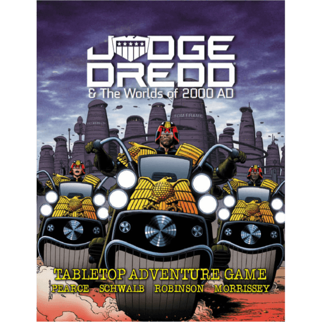Judge Dredd & The Worlds of 2000 AD RPG: Core Rulebook